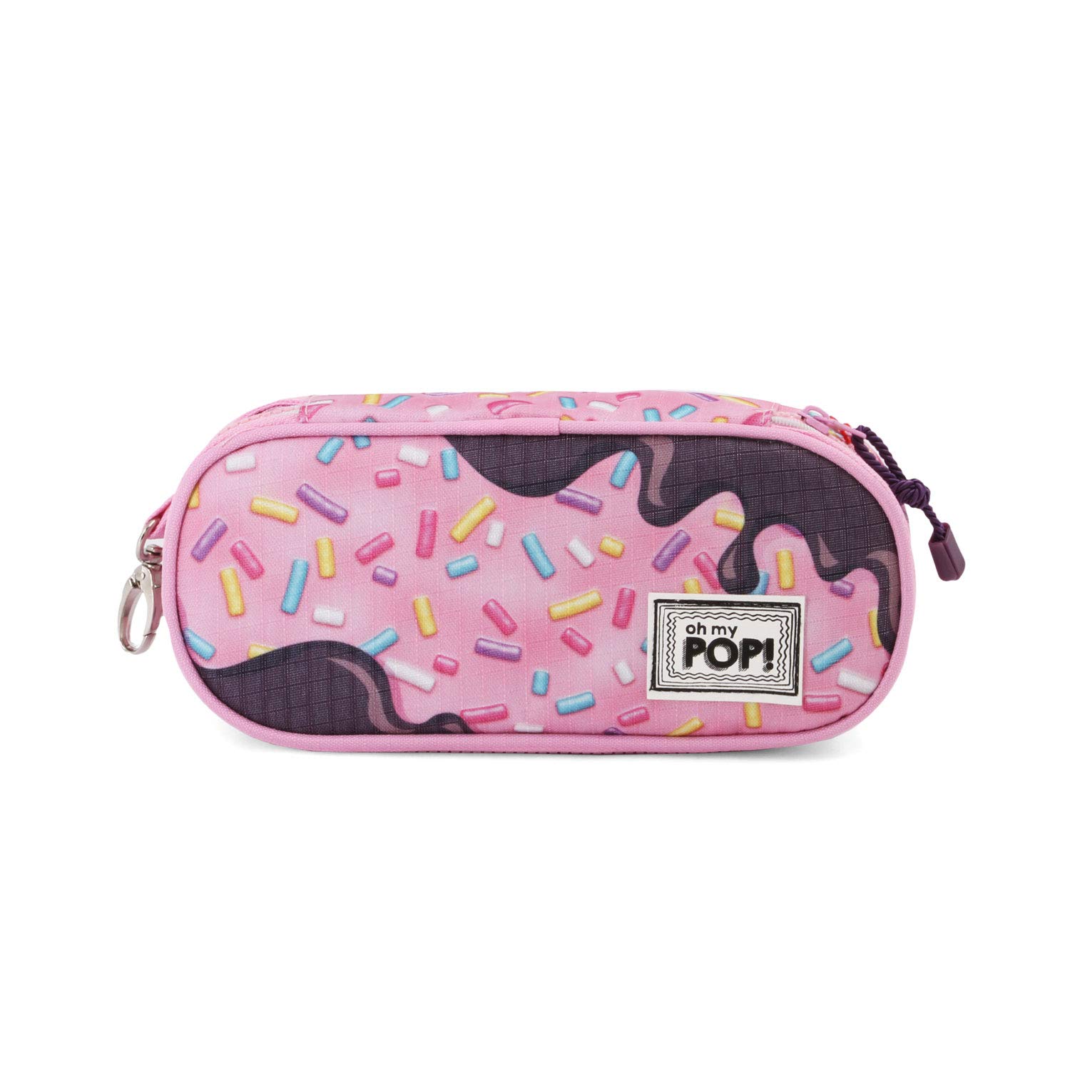 oh-my-pop-sprinkles-trousse-pencil-rose-21-cm-organisateur image 2