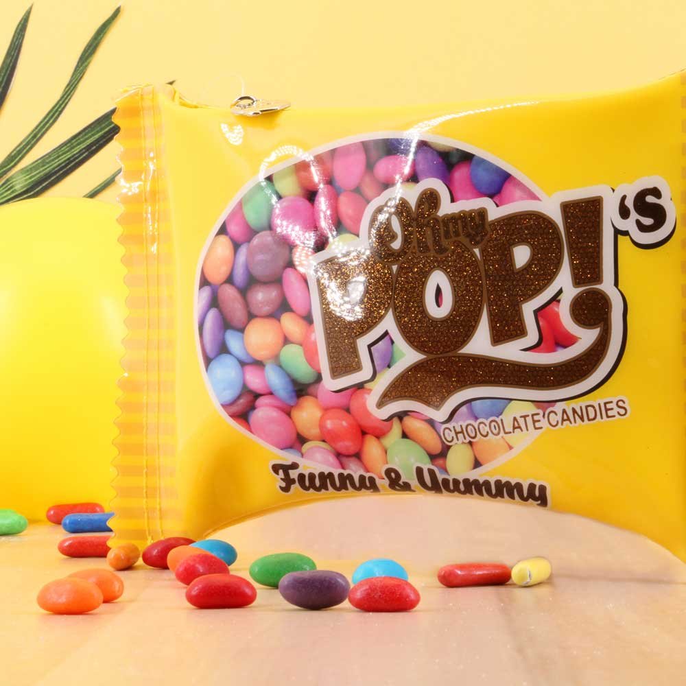 oh-my-pop-chococandy-trousse-de-toilette-jaune-zip image 5