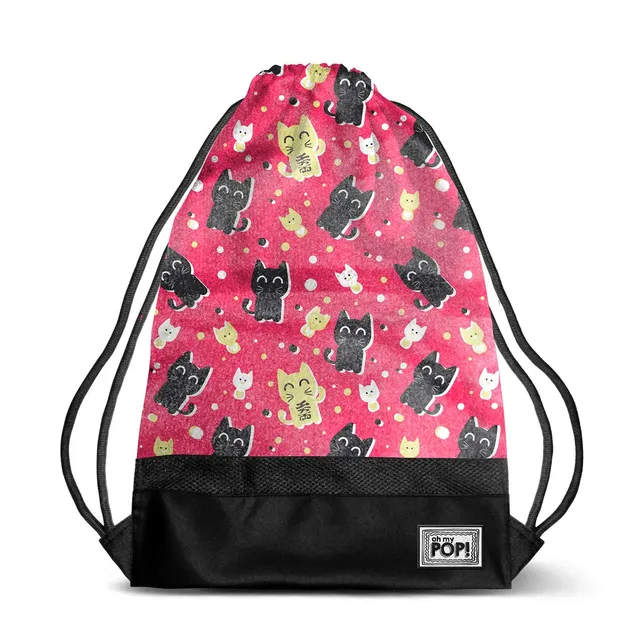 oh-my-pop-cats-storm-sac-cordon-gymsack image 1