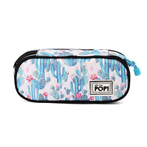 oh-my-pop-cactus-pencil-trousse-vert-avec-organisateur image 6