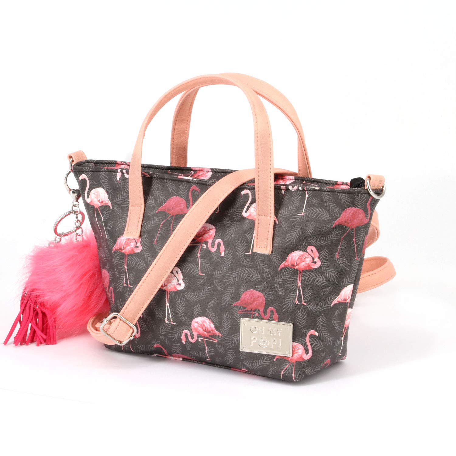 oh-my-pop-flaminpop-sac-tote-petit-multicolore image 1