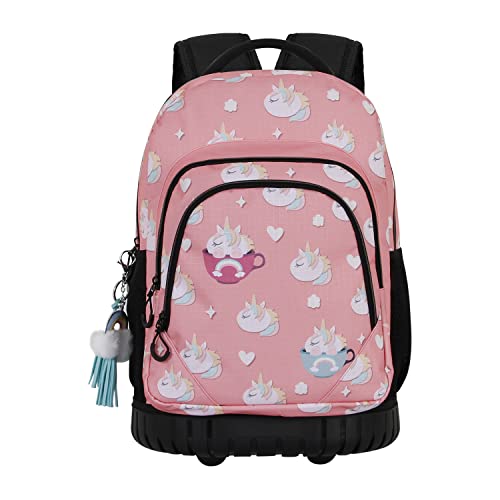 oh-my-pop-cupnicorn-sac-dos-roulettes-rose-47-cm image 6