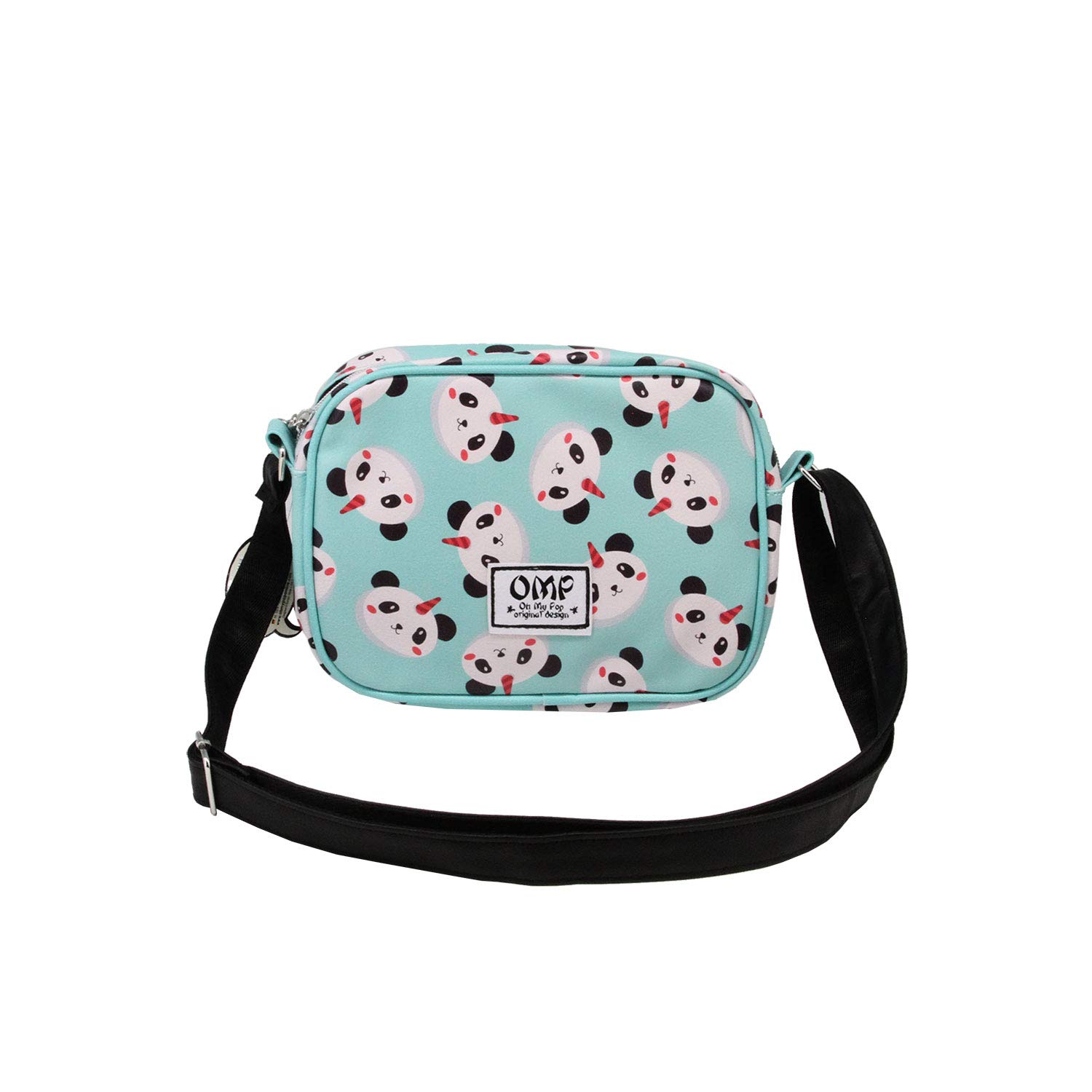 oh-my-pop-pandicorn-sac-bandouli-re-carr-turquoise-fille image 2
