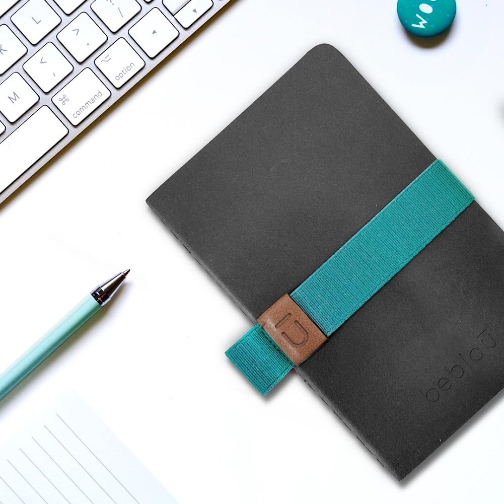 beblau-pocket-notebook-carnet-de-poche-gris-lot-3-recycl image 5