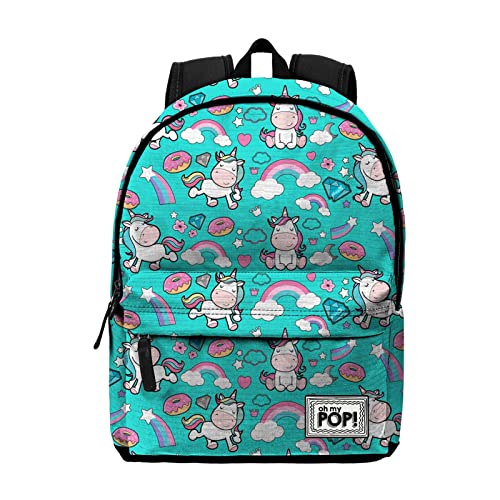 oh-my-pop-cutie-sac-dos-hs-fan-turquoise image 2