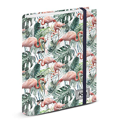 oh-my-pop-flamenco-tropical-classeur-a4-4-anneaux-lastique image 3