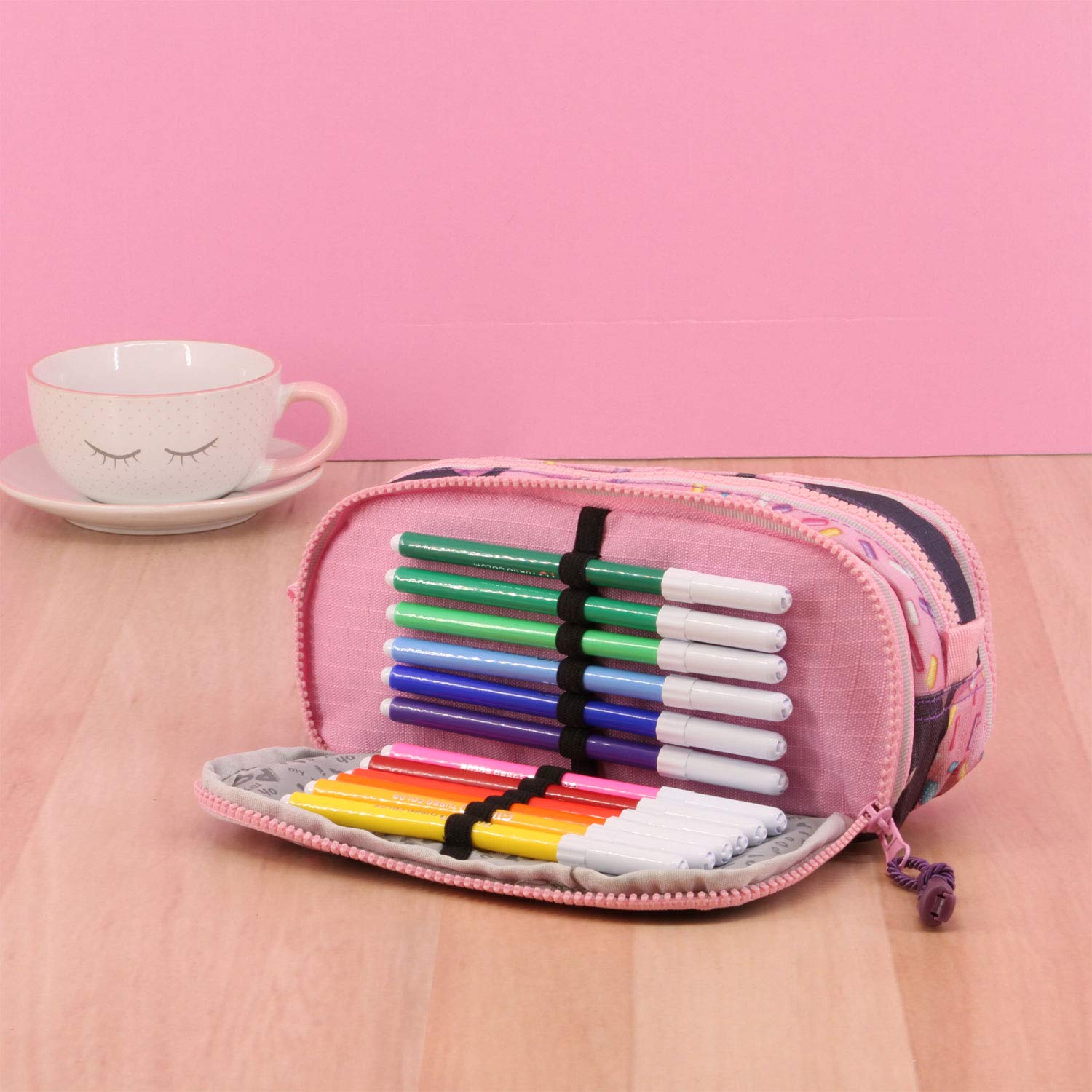 oh-my-pop-sprinkles-trousse-note-rose-3-compartiments image 4