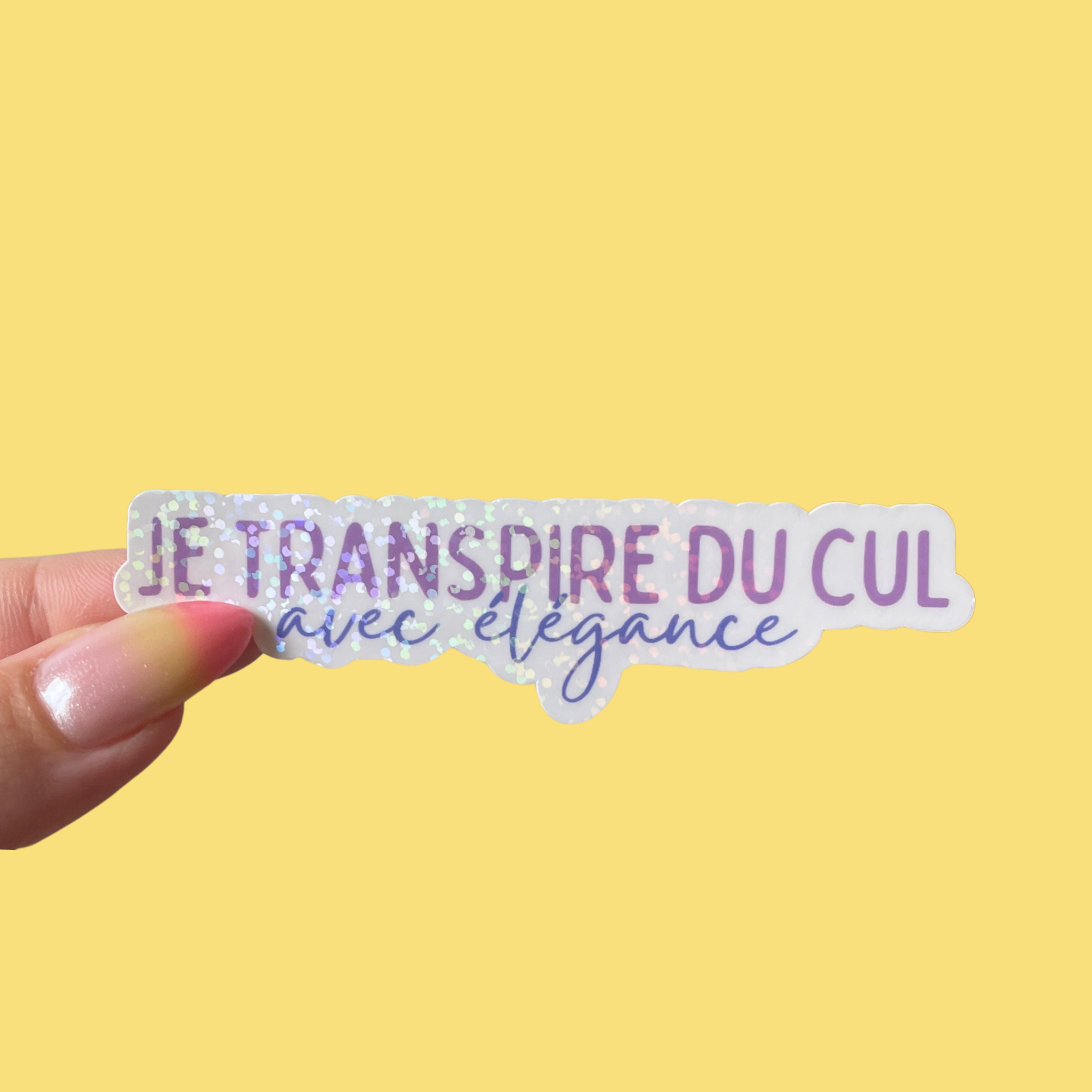 atelier-naholi-stickers-transpire-avec-l-gance-autocollant-humour image 1
