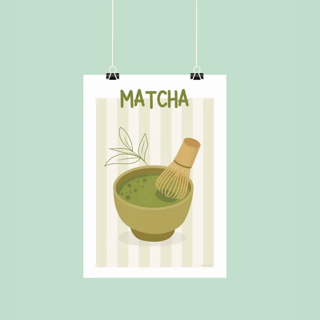 atelier-naholi-bol-de-matcha-affiche-a4-papier-mat image 1