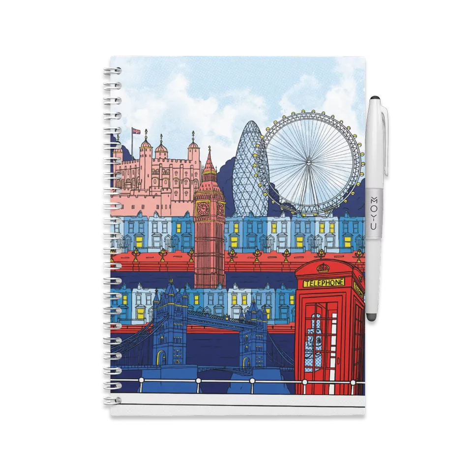 moyu-erasable-notebooks-london-edition-carnet-effa-able-a5-pierre image 1