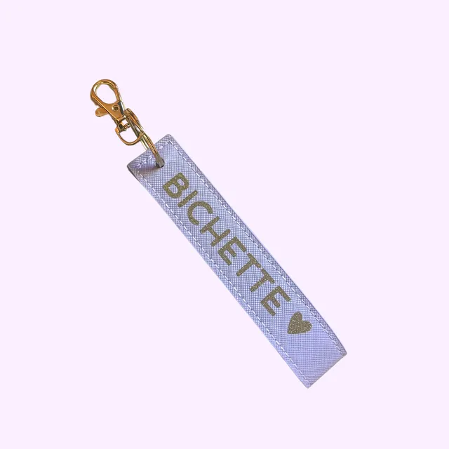 atelier-naholi-porte-cl-message-bichette-dragonne-violet image 1