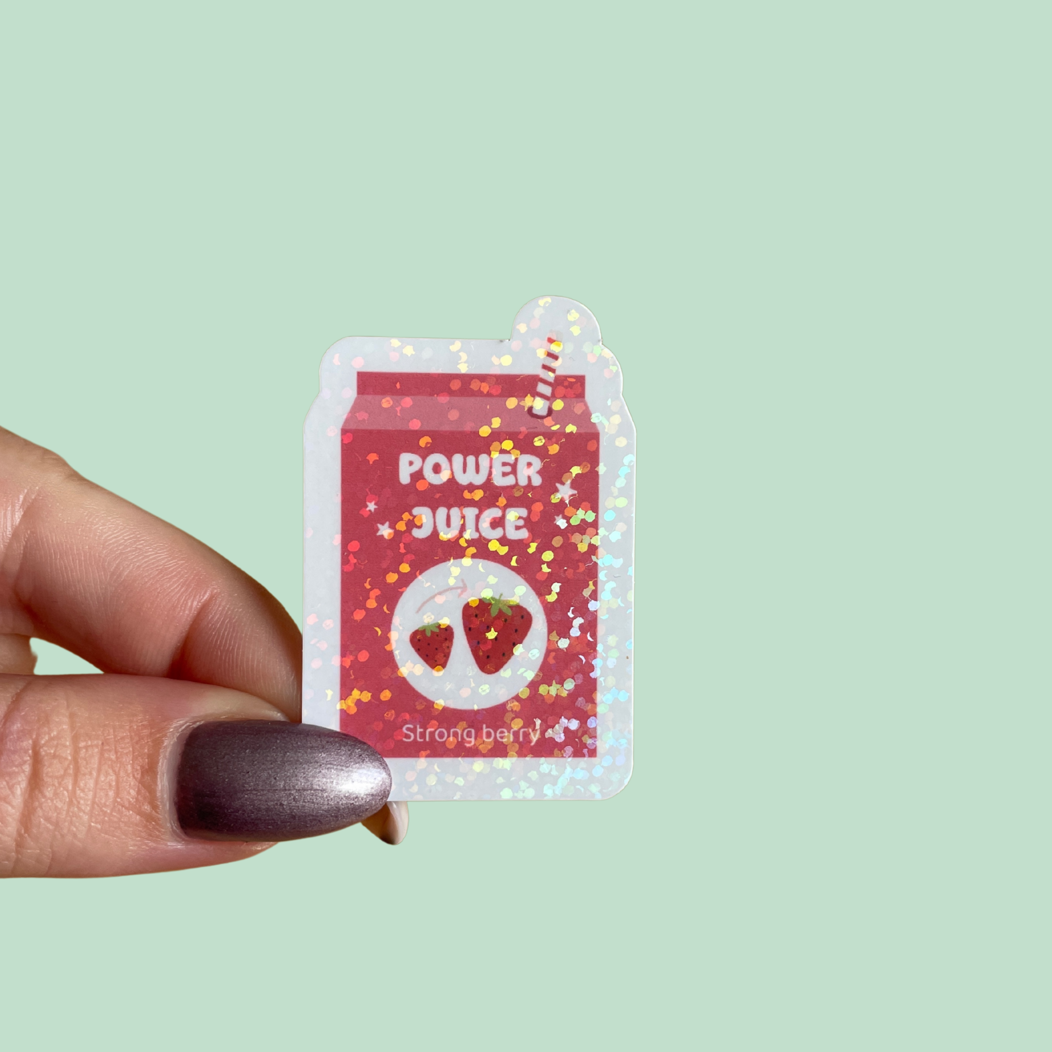 atelier-naholi-power-juice-sticker-holographique-5-1-cm image 2