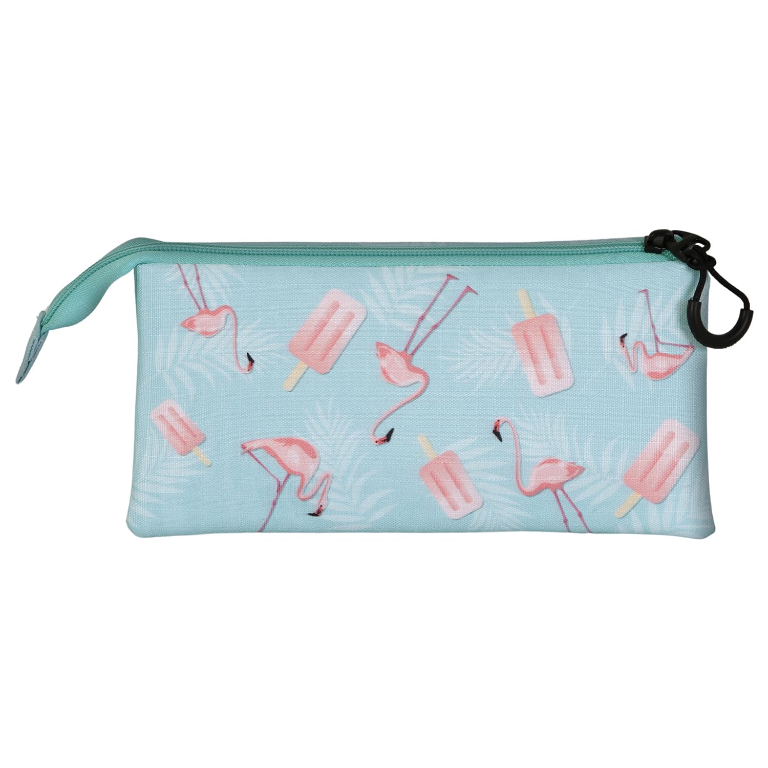 oh-my-pop-ice-flamingo-trousse-triple-turquoise-23-cm image 3