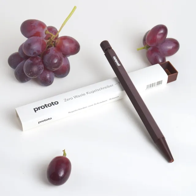 prototo-kugelschreiber-nr-1-stylo-bille-lie-de-vin image 1