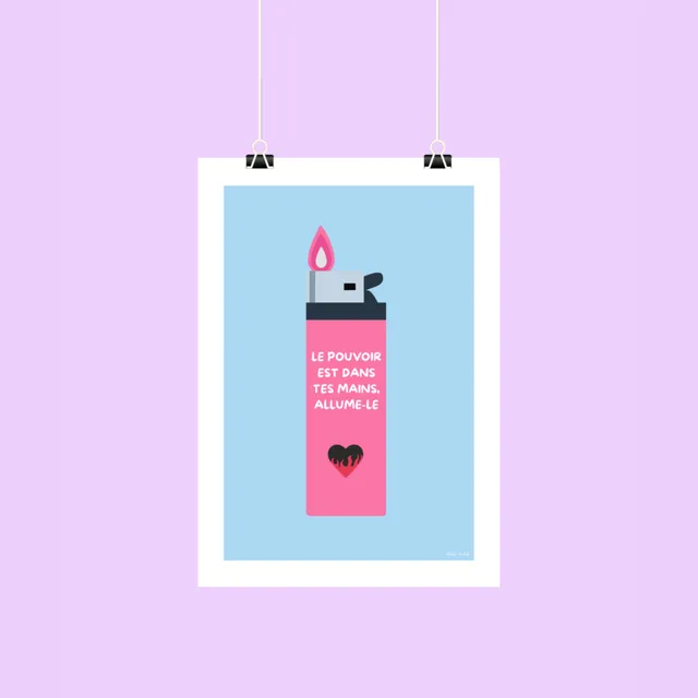 atelier-naholi-briquet-affiche-pouvoir-f-minin-a4-a5 image 1