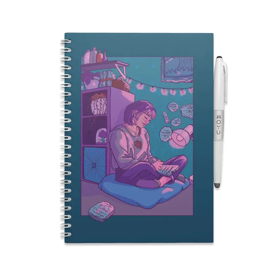 moyu-sweet-dreaming-carnet-effa-able-a5-r-utilisable image 1