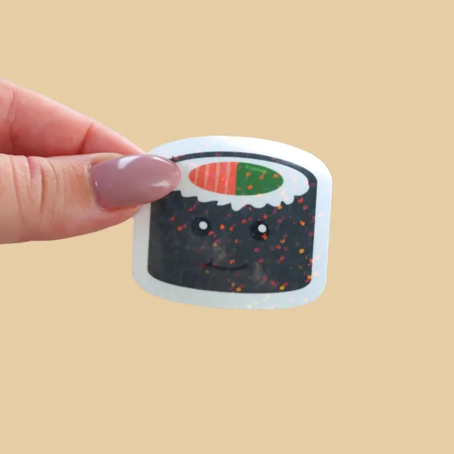 atelier-naholi-stickers-l-unit-sticker-sushi-algue-holographique image 1
