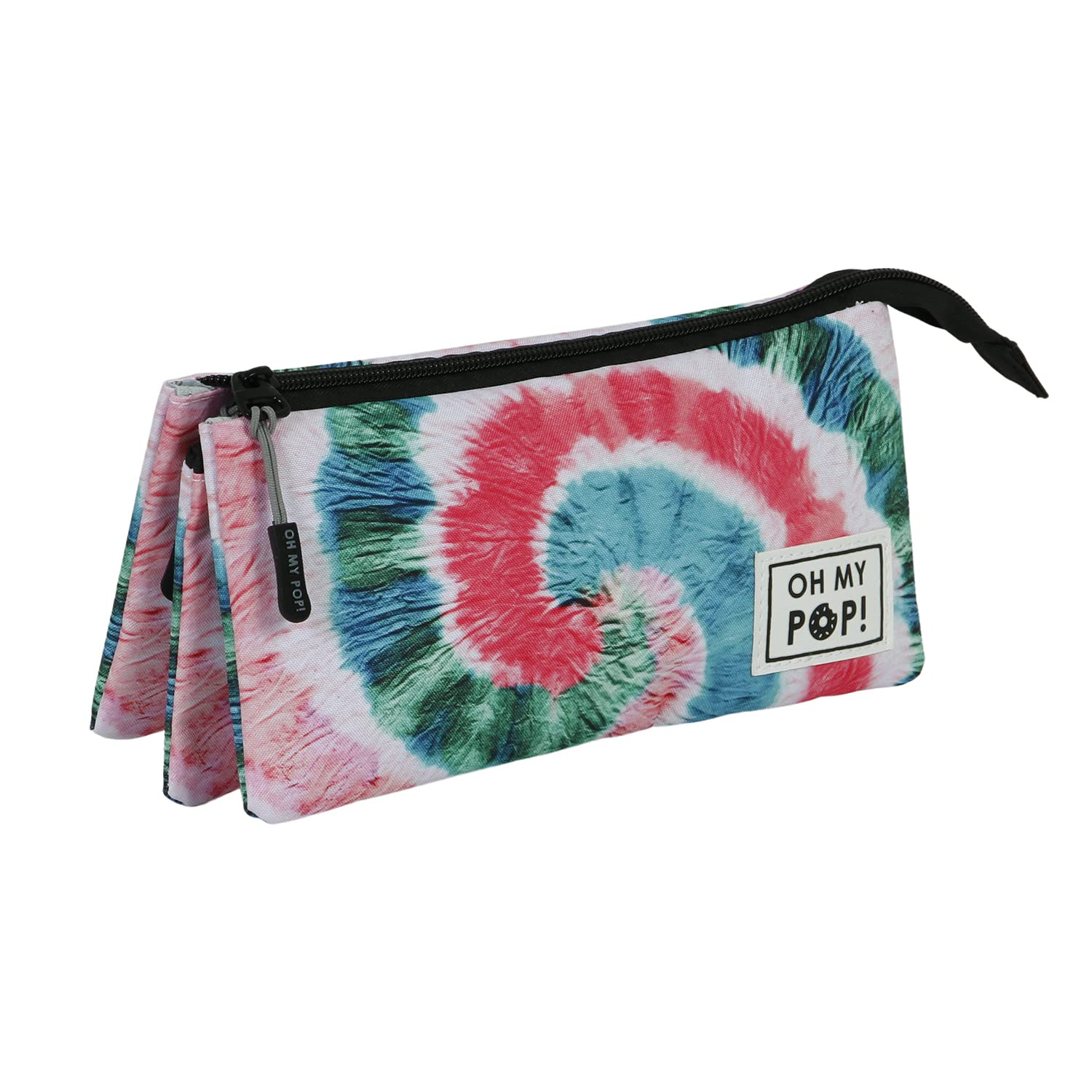 oh-my-pop-voyage-trousse-triple-fan-2-0-noir image 3