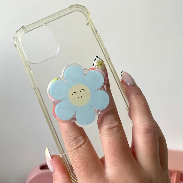 atelier-naholi-marguerite-phone-grip-daisy-bleu-5-cm image 1