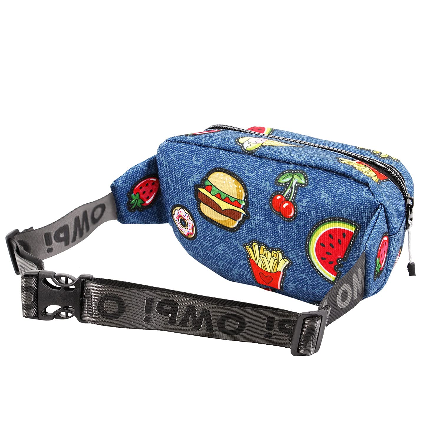 oh-my-pop-patches-glaze-sac-banane-bleu-fonc-120-cm image 2