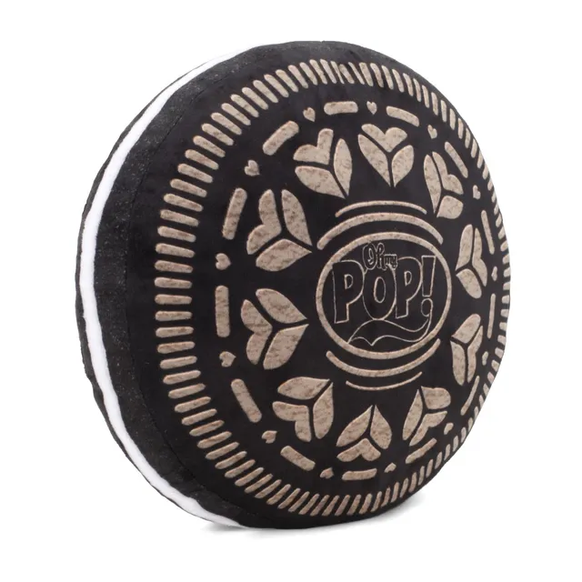 oh-my-pop-black-cookie-coussin-grande-marron-doux-34-cm image 1