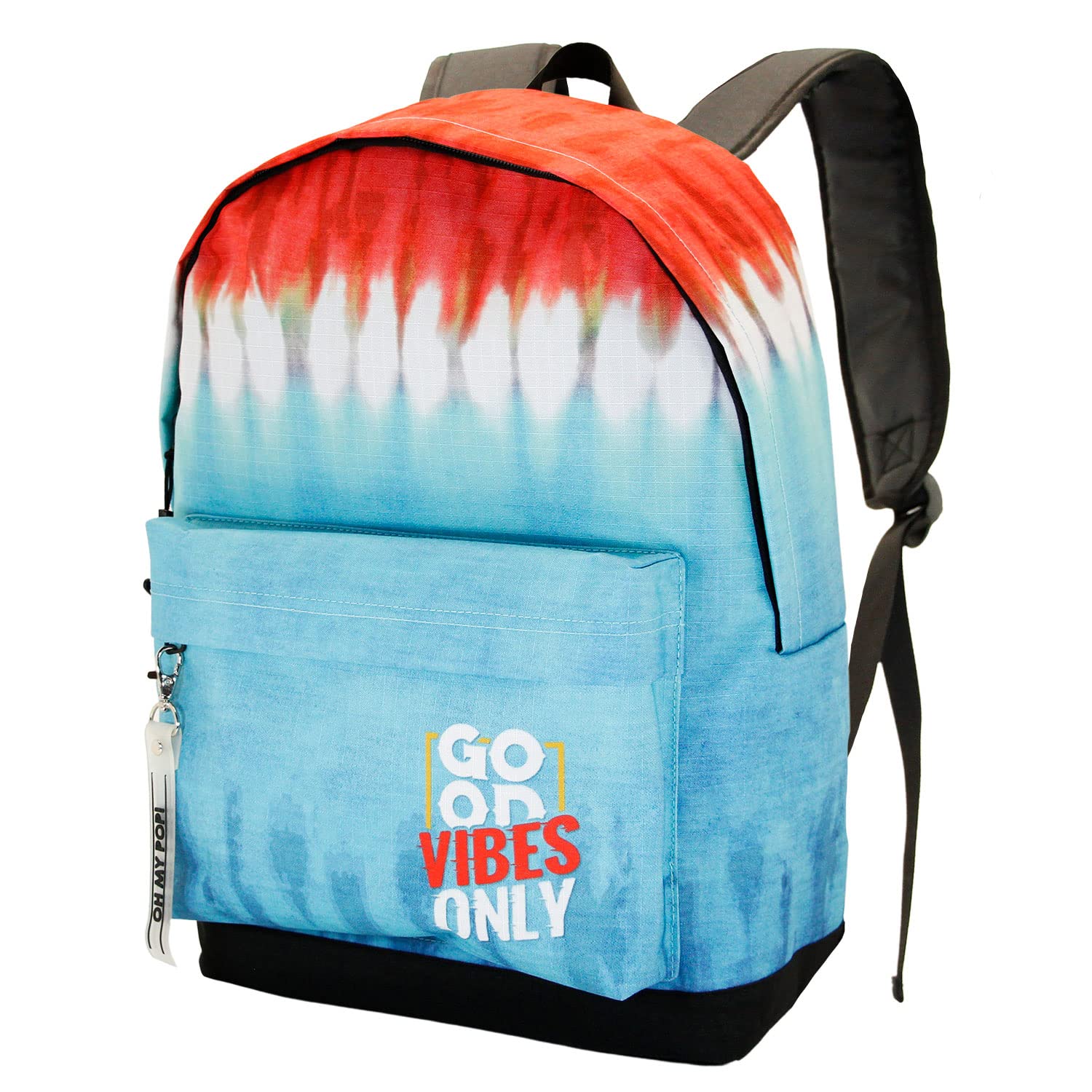 oh-my-pop-good-vibes-sac-dos-eco-2-0-bleu-clair image 1