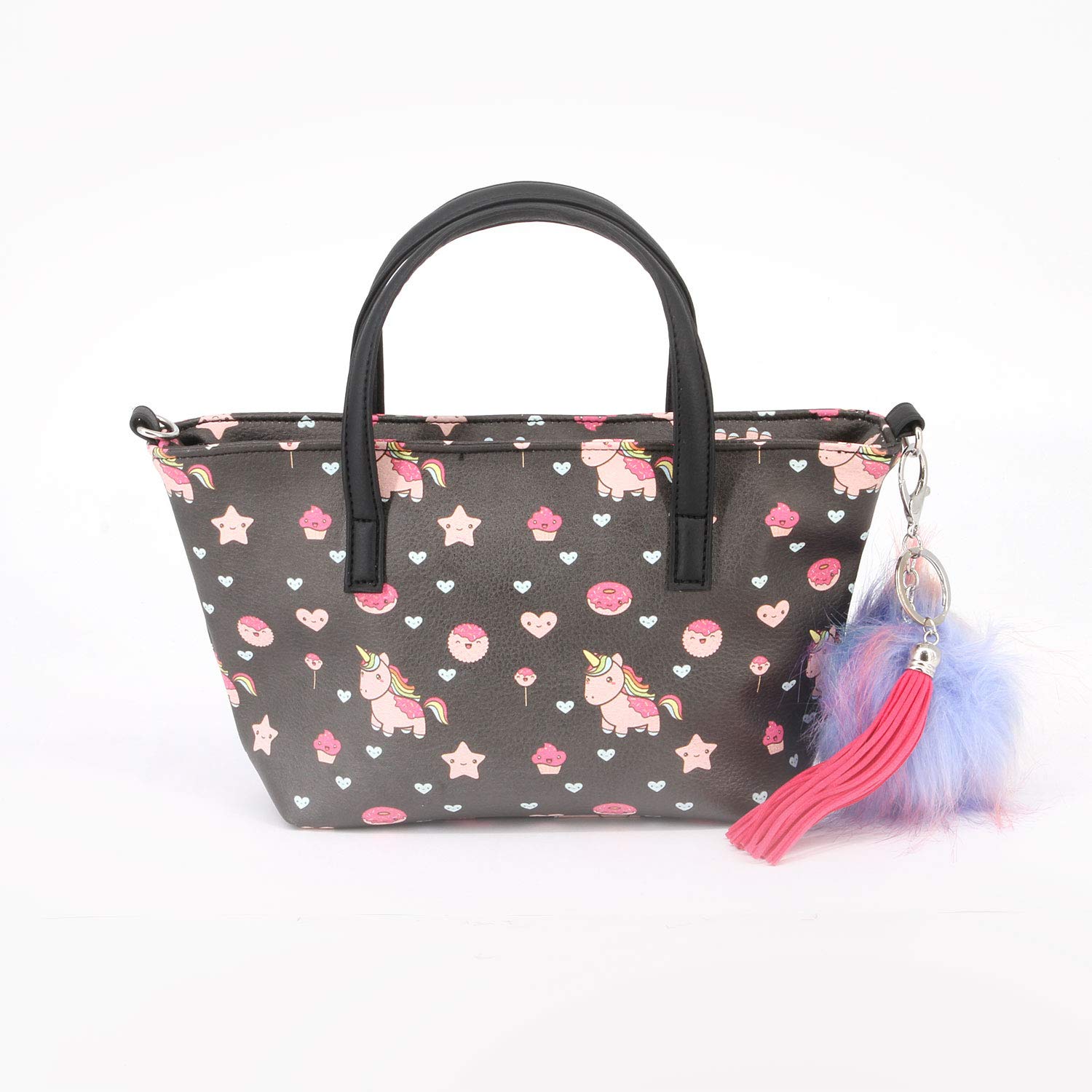 oh-my-pop-popnicorn-sac-tote-noir-petit-24-cm image 3