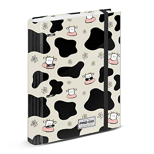 oh-my-pop-cow-classeur-4-anneaux-a4-quadrill-beige image 2