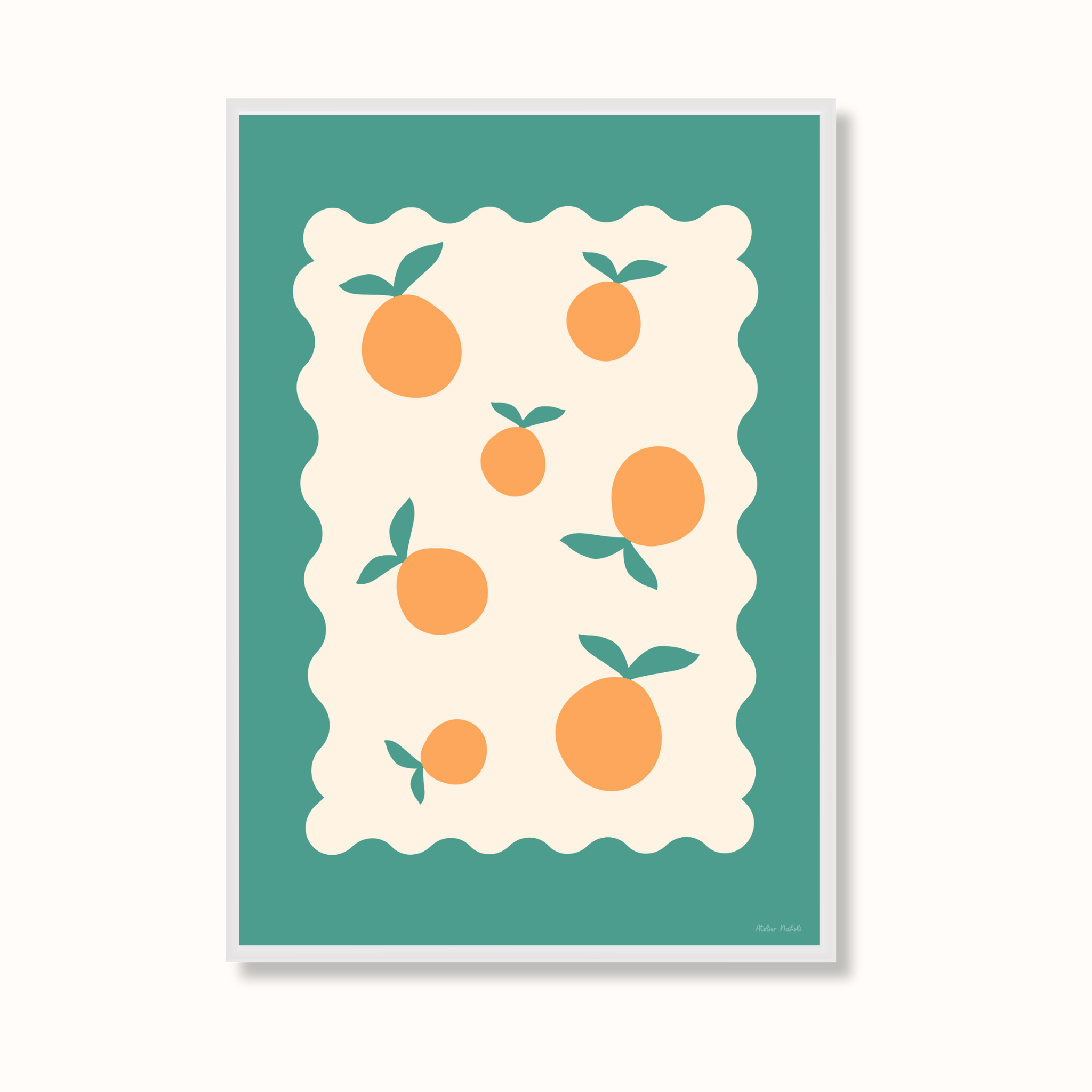 atelier-naholi-affiche-timbre-oranges-a4-papier-photo-mat-230g image 2