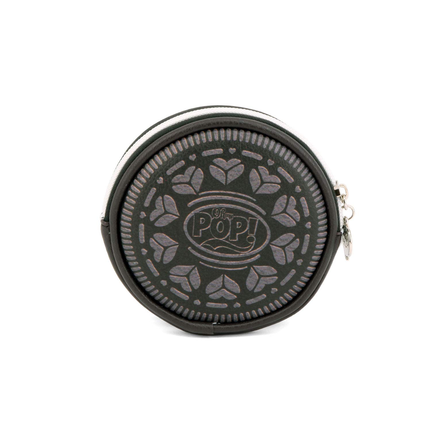 oh-my-pop-black-cookie-porte-monnaie-rond-brun image 3