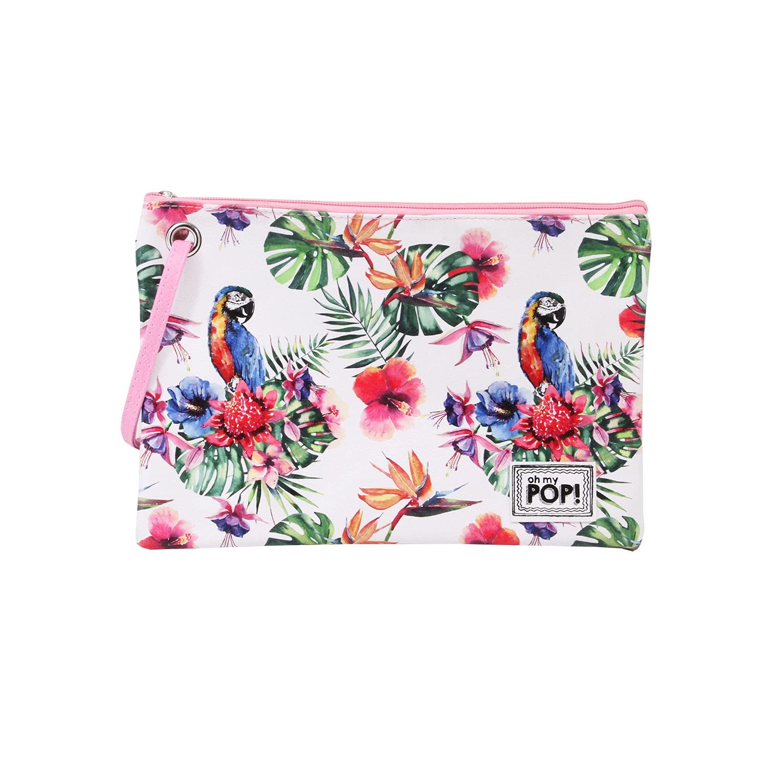 oh-my-pop-perroquet-trousse-de-toilette-sunny-blanche image 2