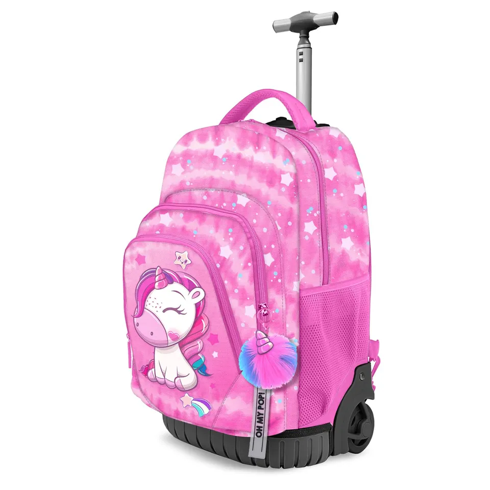 oh-my-pop-daydream-sac-dos-roulettes-rose-39-l image 1