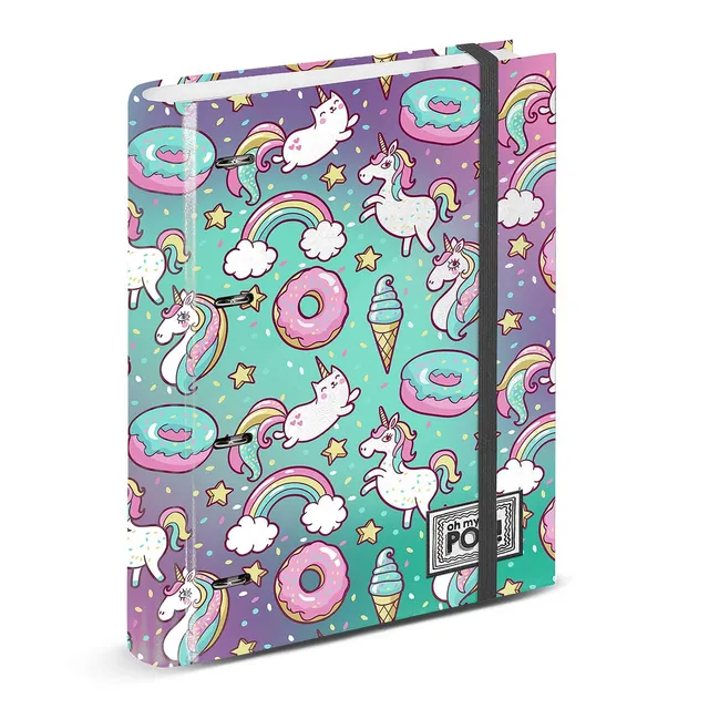 oh-my-pop-dream-classeur-anneaux-a4-lastique image 1
