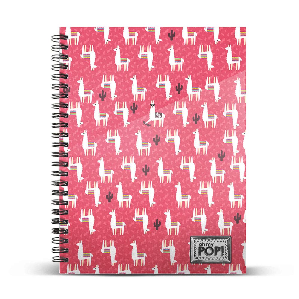 oh-my-pop-cuzco-cahier-spirale-a4-rigide-120-feuilles image 1