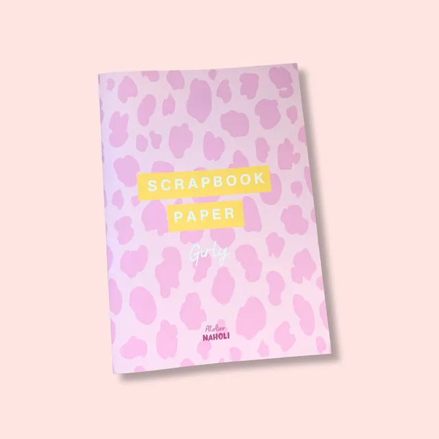 atelier-naholi-papier-scrapbooking-girly-a5-livret-16-motifs image 1