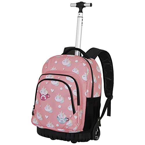 oh-my-pop-cupnicorn-sac-dos-roulettes-rose-47-cm image 5