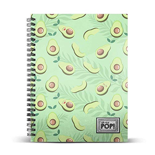 oh-my-pop-awacate-cahier-a4-quadrill-120-feuilles image 2